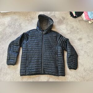 Karl Lagerfeld Black Puffer Jacket